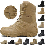 Cungel Winter Autumn Men Military Boots