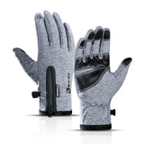 Soft Fleece Gloves Cold Weather Fits Men & Women For Hiking