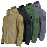 Outdoor Sport Waterproof Tactical Softshell Men Jacket Coat For Camping & Hiking