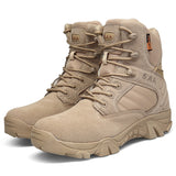 TaoBo Men's Delta Tactical Military Boots Big Size 39-47 Desert Boots