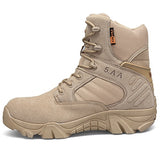 TaoBo Men's Delta Tactical Military Boots Big Size 39-47 Desert Boots