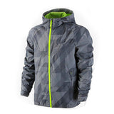 Breathable Full Sleeve Hooded Windbreaker Quick Dry Man Windproof Jackets for Camping & Hiking