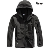 Men US Military Winter Thermal Fleece Tactical Jacket