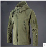 New Military Tactical Outdoor Soft Shell Fleece Jacket Men