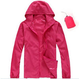 Men&Women Quick Dry Skin Jackets Waterproof Anti-UV Coats