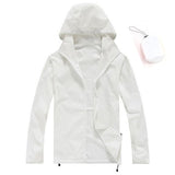 Men&Women Quick Dry Skin Jackets Waterproof Anti-UV Coats