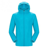 Men Women Raincoat Hiking Travel Waterproof Windproof Jacket